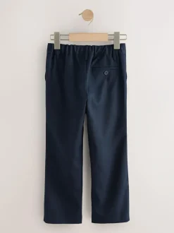 Next Regular Length Standard Waist School Trousers (3-17yrs) Navy New