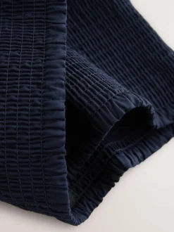 Next Shirred Maxi Skirt Navy Outlet