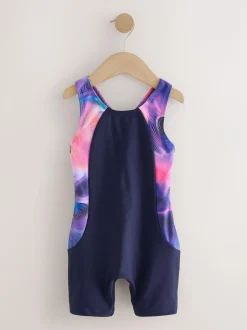 Next Navy Short Performance Swimsuit (3-16yrs) Sale