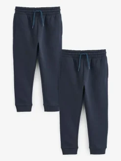 Next Skinny Fit Joggers 2 Pack (3-16yrs) Navy Online