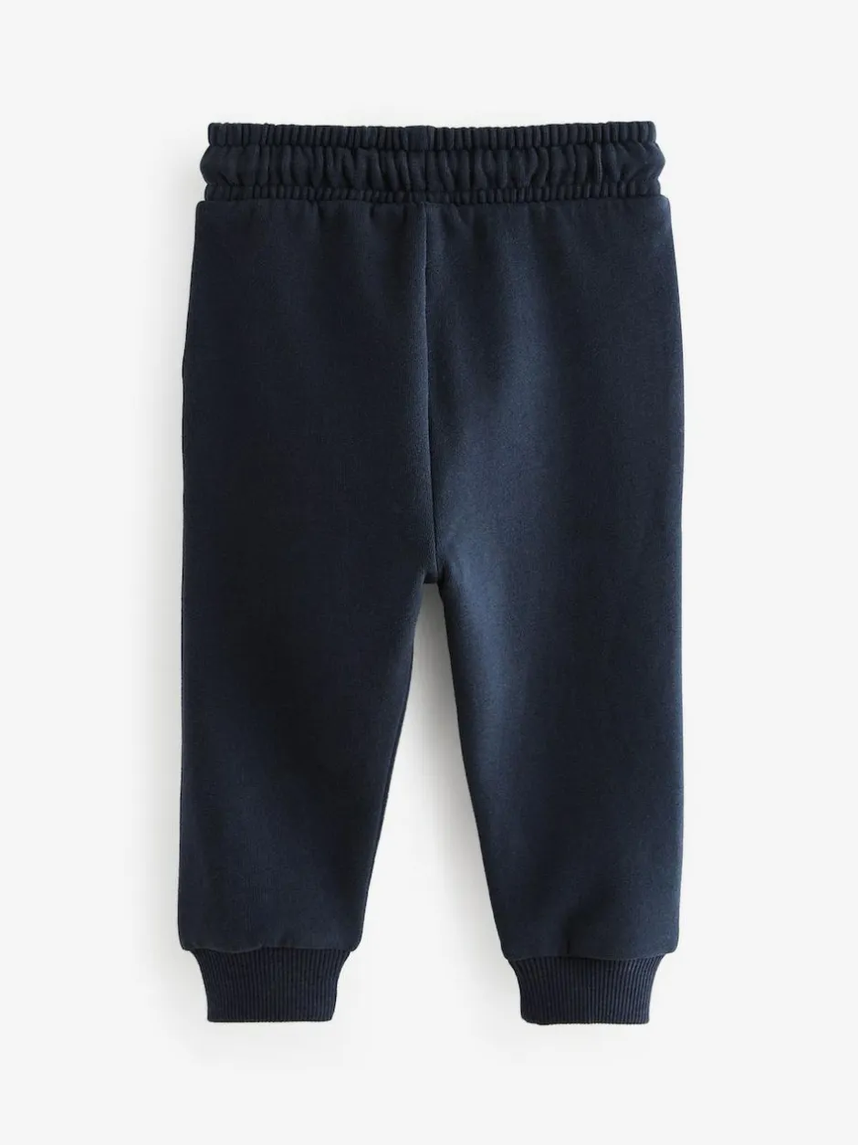 Next Navy Slim Fit Soft Touch Jersey Joggers (3mths-7yrs) Discount