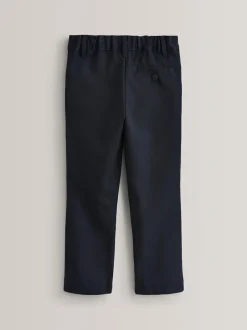 Next Slim Waist School Formal Trousers (3-17yrs) Navy New