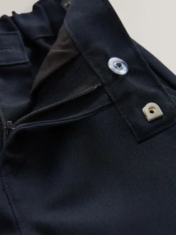 Next Slim Waist School Formal Trousers (3-17yrs) Navy New