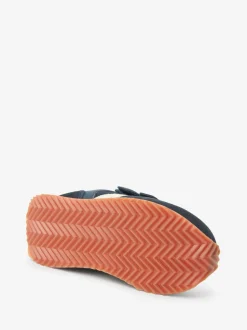 Next Navy Standard Fit (F) Double Strap Trainers Discount