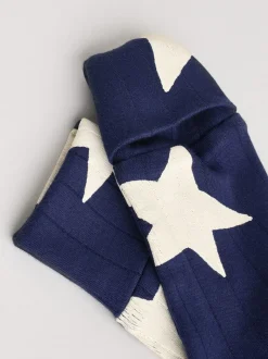 Next Navy Star Sleepsuits 3 Pack (0mths-2yrs) Clearance
