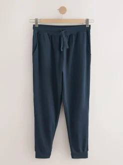 Next Cuffed Loopback Soft Touch Cuffed Joggers NavyBlue New