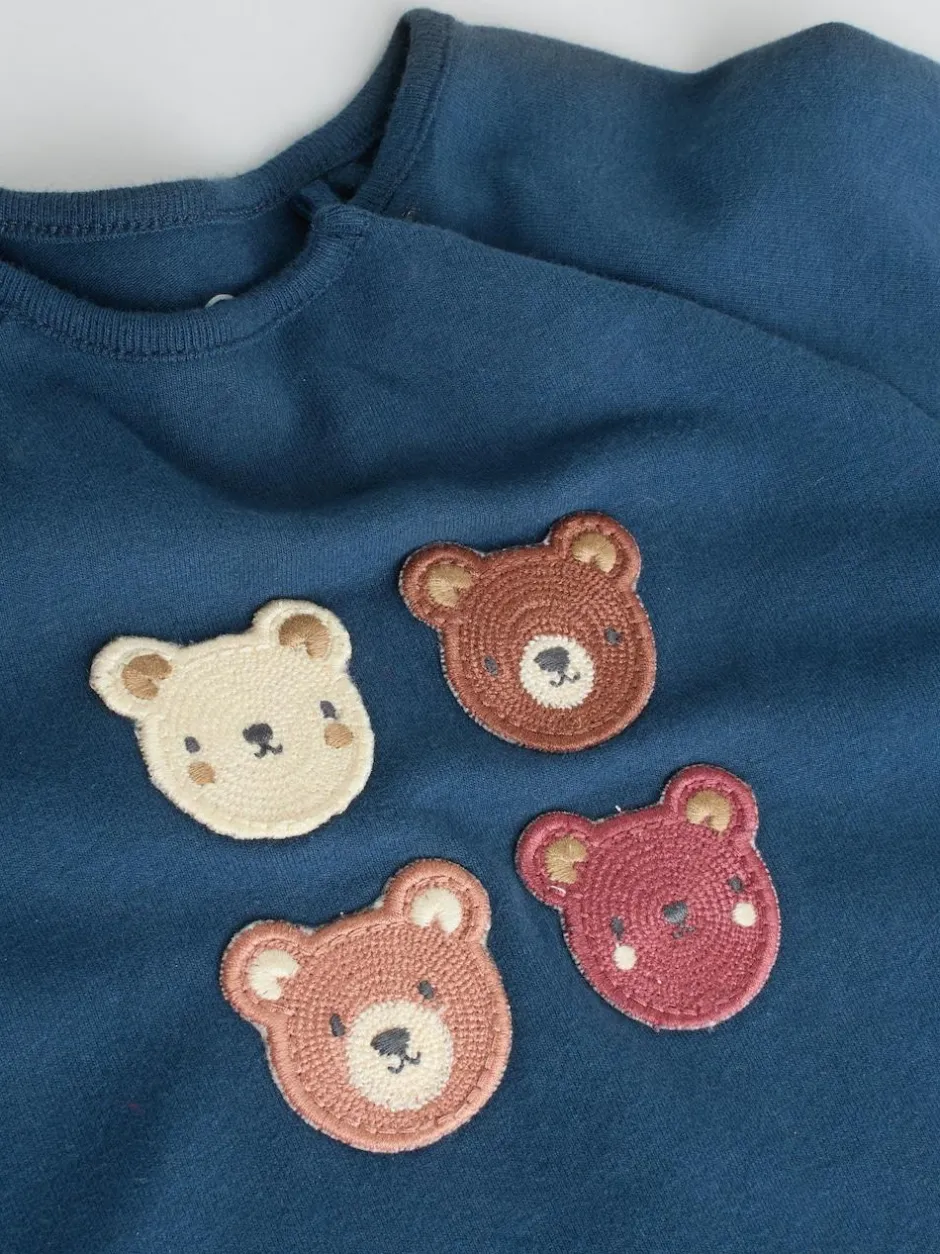 Next Navy/Brown Bear Tops and Leggings 6 Piece Baby Set (0mths-3yrs) Sale