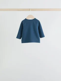Next Navy/Brown Bear Tops and Leggings 6 Piece Baby Set (0mths-3yrs) Sale