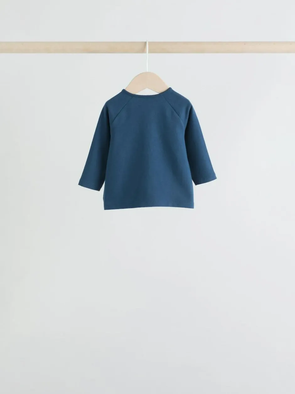 Next Navy/Brown Bear Tops and Leggings 6 Piece Baby Set (0mths-3yrs) Sale