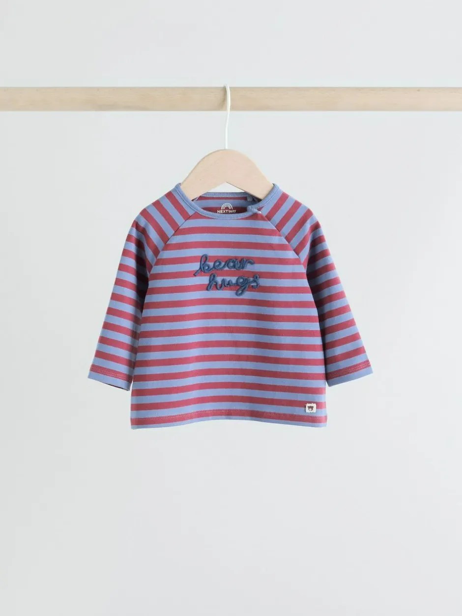 Next Navy/Brown Bear Tops and Leggings 6 Piece Baby Set (0mths-3yrs) Sale