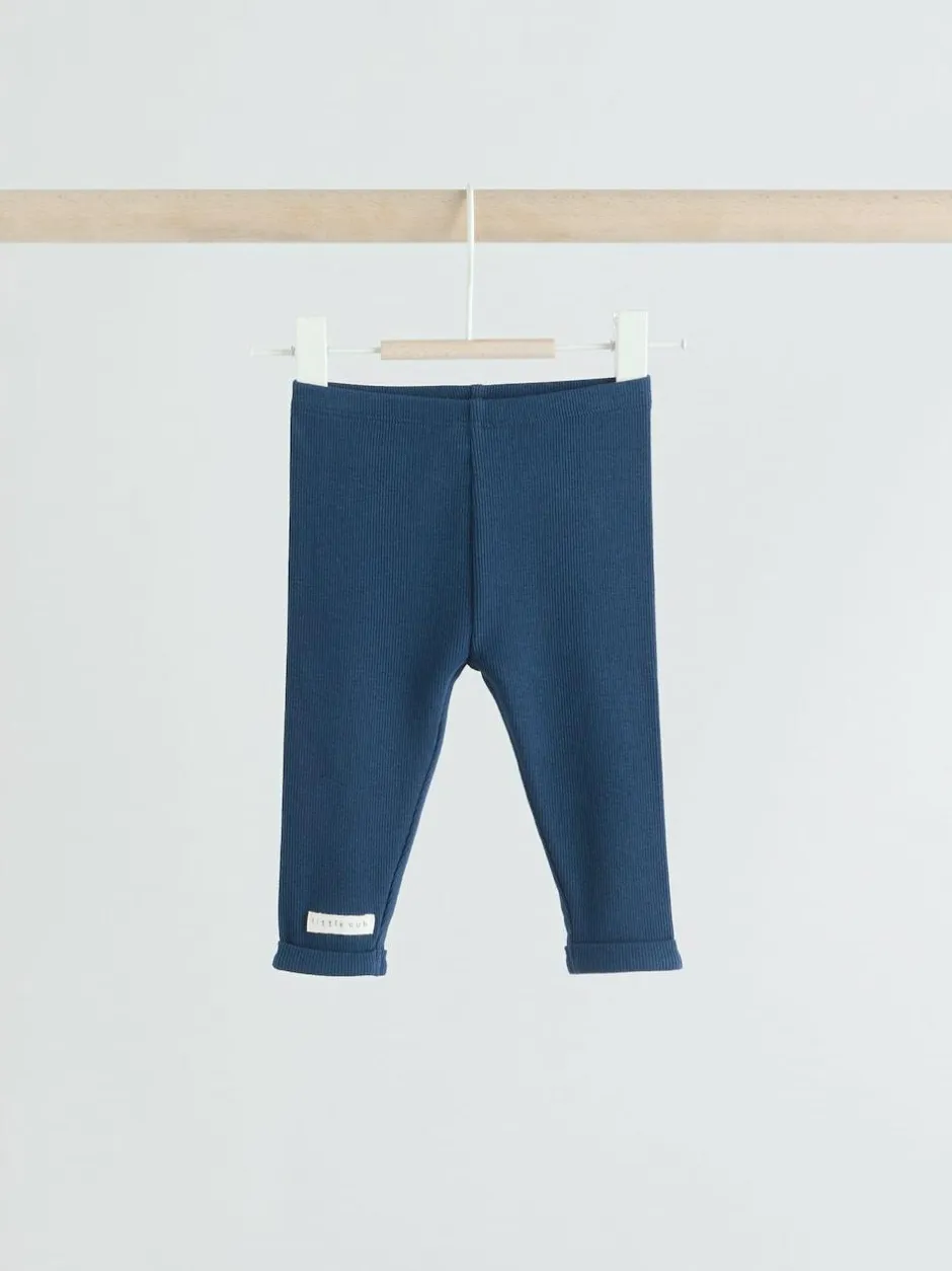 Next Navy/Brown Bear Tops and Leggings 6 Piece Baby Set (0mths-3yrs) Sale