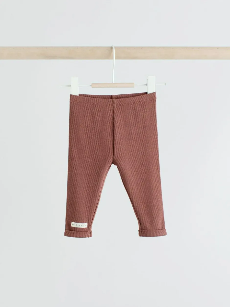 Next Navy/Brown Bear Tops and Leggings 6 Piece Baby Set (0mths-3yrs) Sale