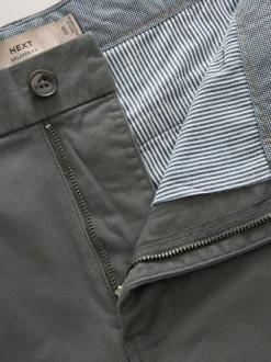 Next Loose Fit Stretch Chino Shorts 2 Pack Navy/Charcoal Outlet