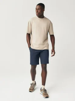 Next Slim Fit Stretch Chino Shorts 2 Pack Navy/Charcoal Online