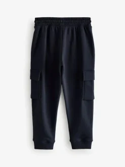 Next Slim Fit Cargo Joggers 2 Pack (3-16yrs) Navy/Grey Hot