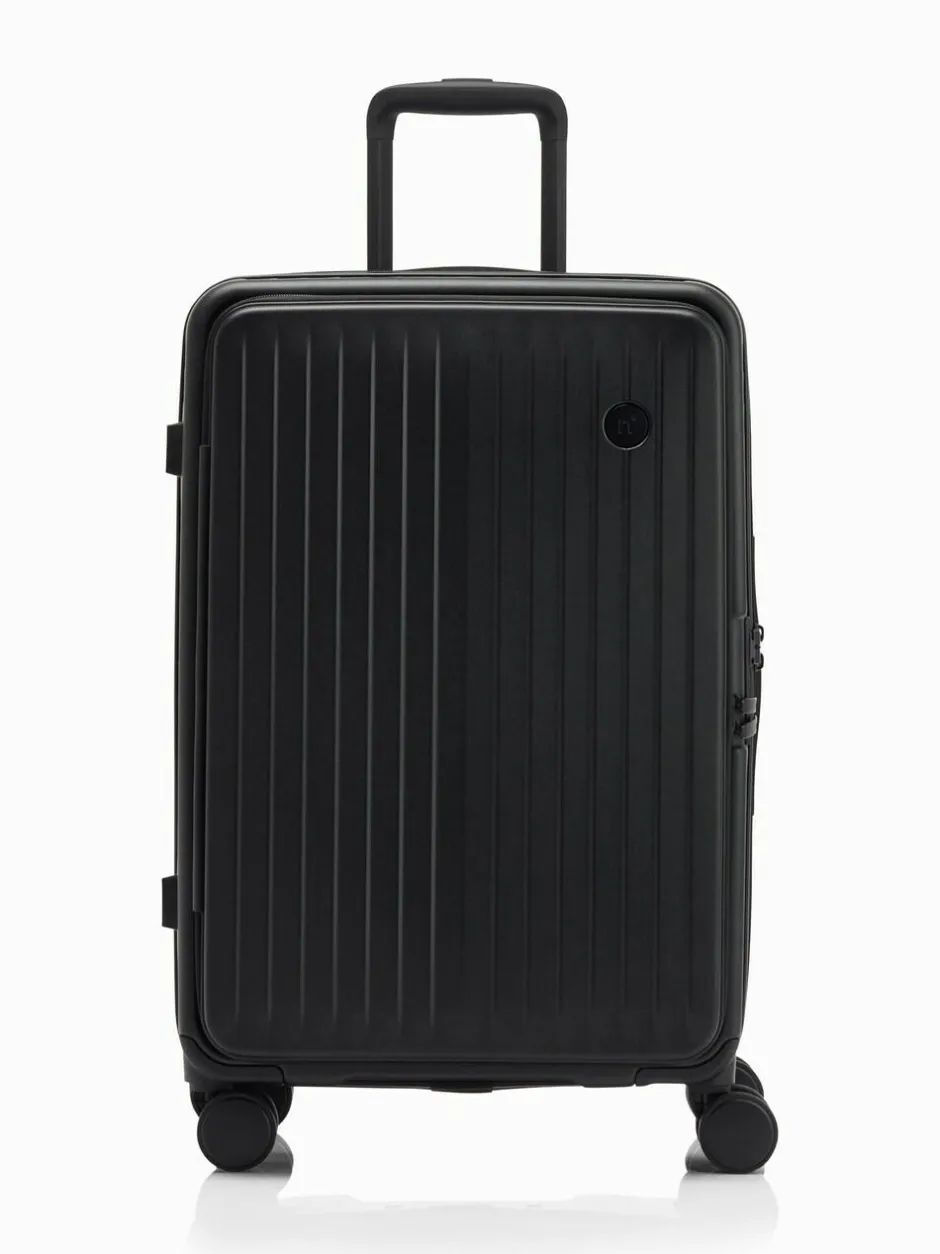 Nere Venture DUAL OPEN 65CM Suitcase Black Discount