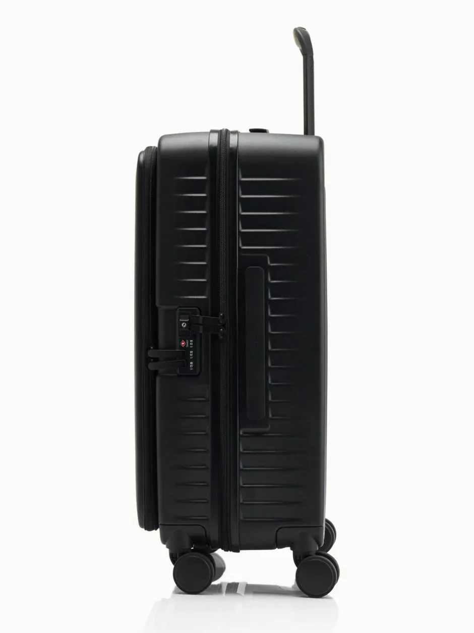 Nere Venture DUAL OPEN 65CM Suitcase Black Discount