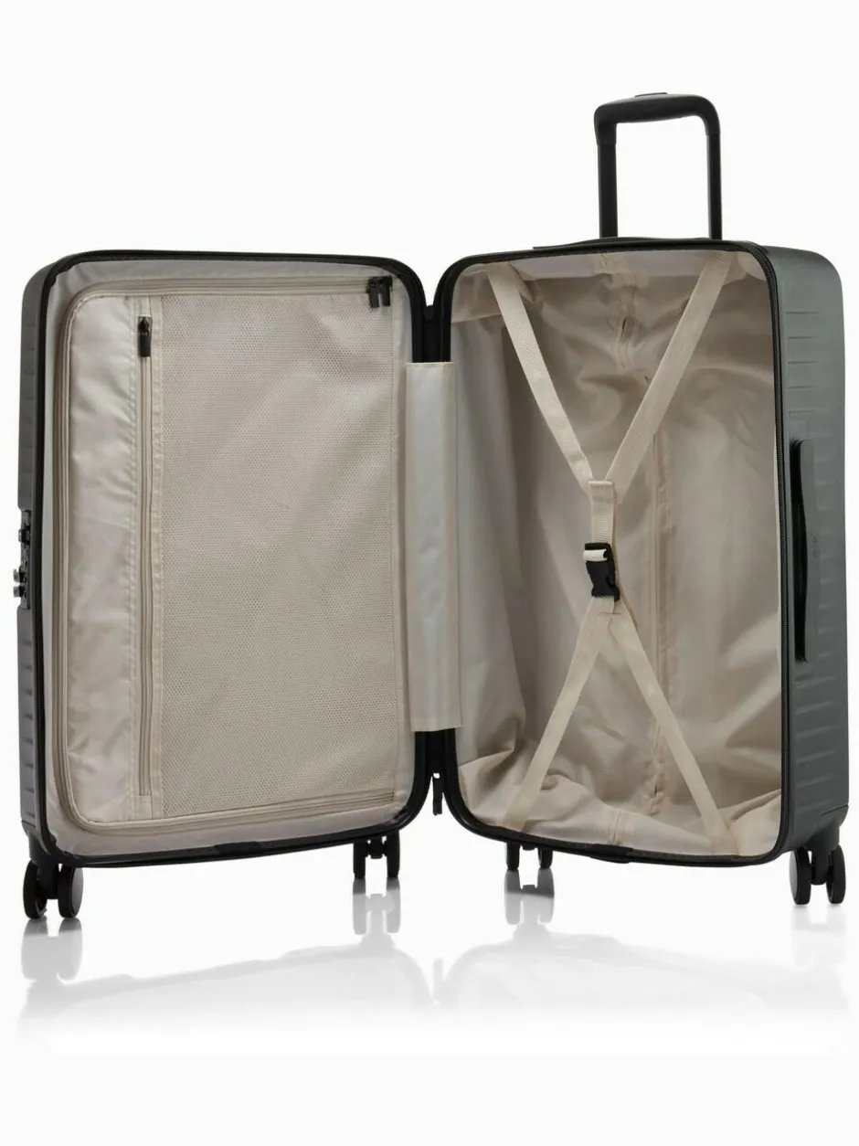 Nere Venture DUAL OPEN 65CM Suitcase Black Discount