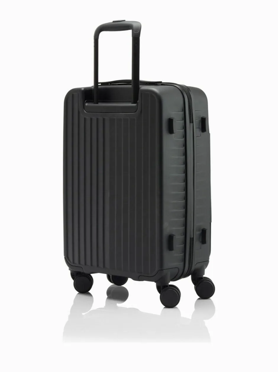 Nere Venture DUAL OPEN 55CM Suitcase Black Best