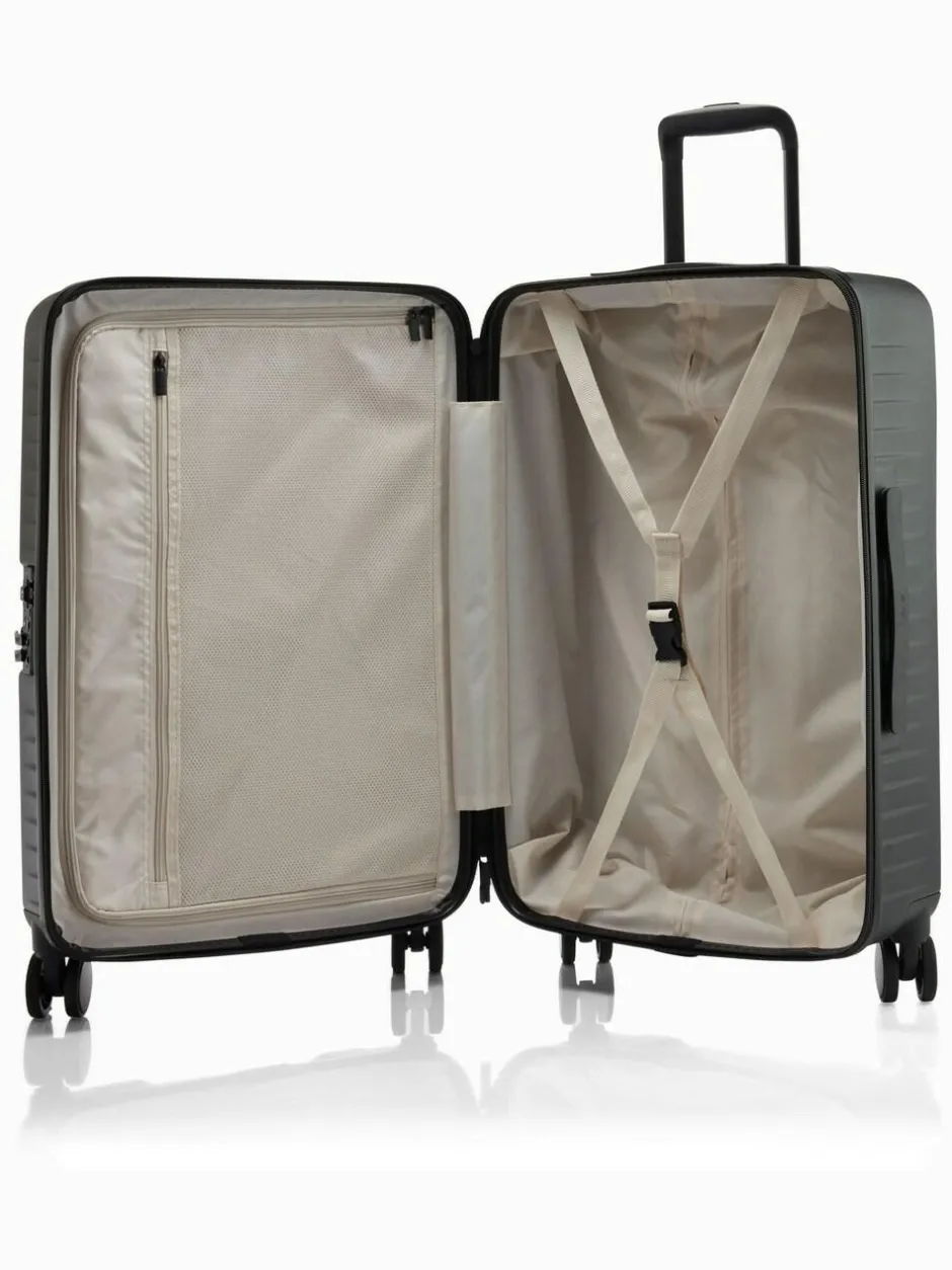 Nere Venture DUAL OPEN 55CM Suitcase Black Best