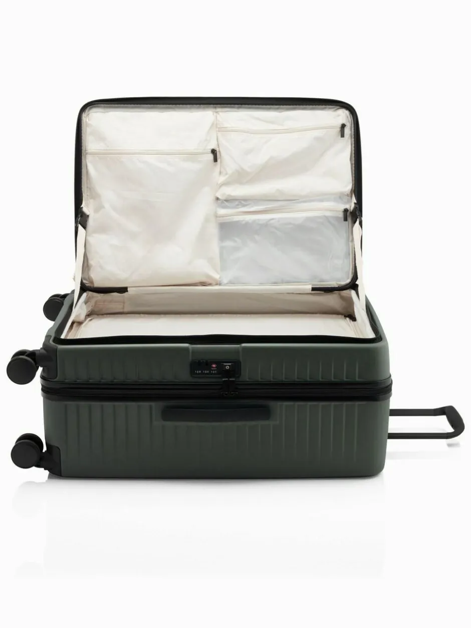 Nere Venture DUAL OPEN 55CM Suitcase Green Best