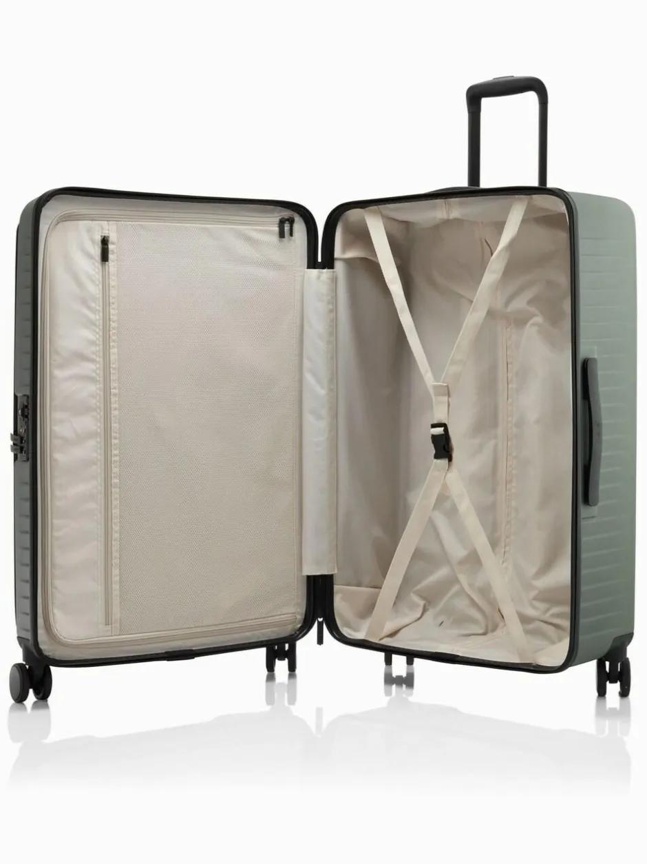 Nere Venture DUAL OPEN 55CM Suitcase Green Best