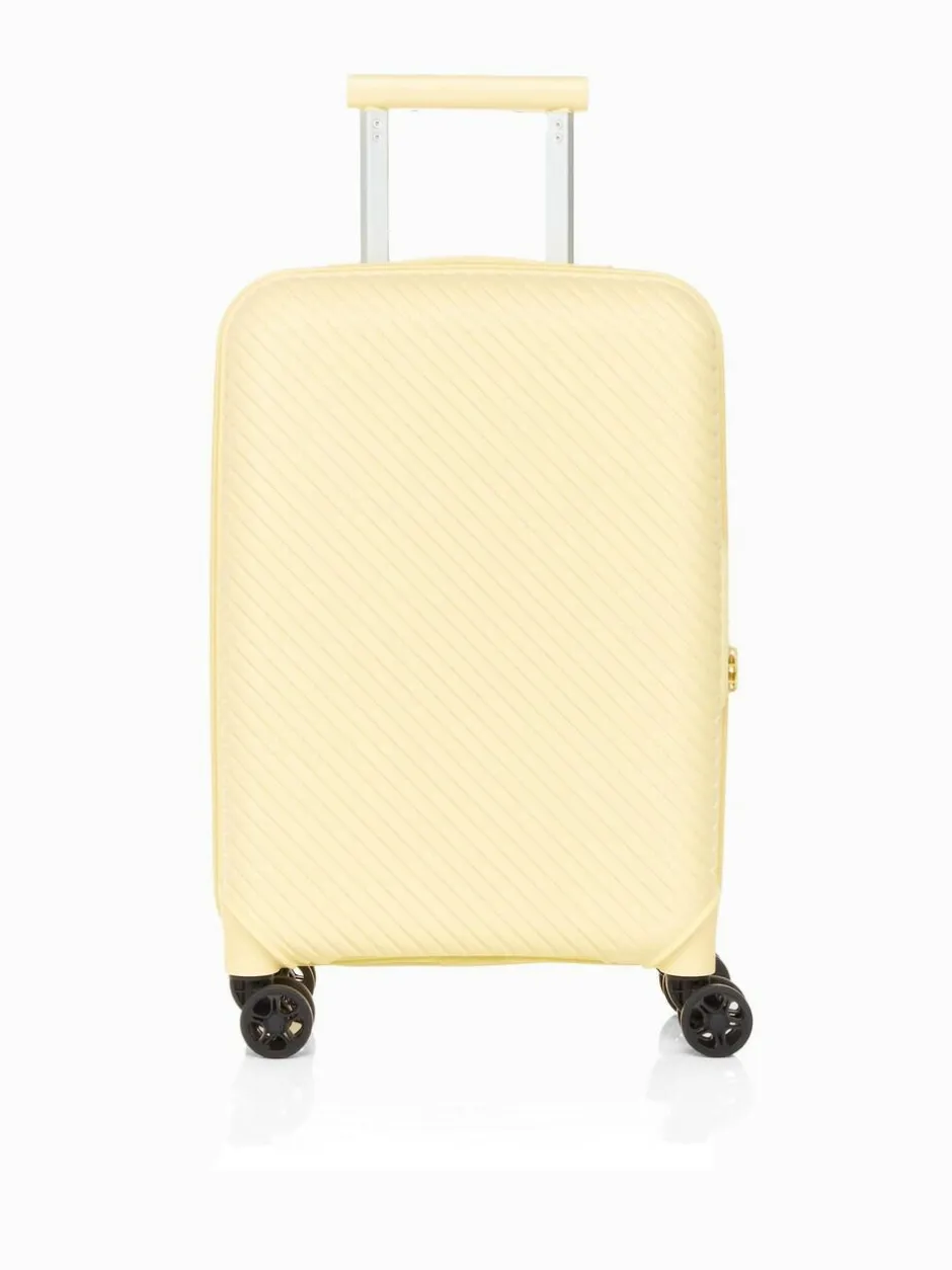 Nere BONDI 56CM Expandable Suitcase Yellow