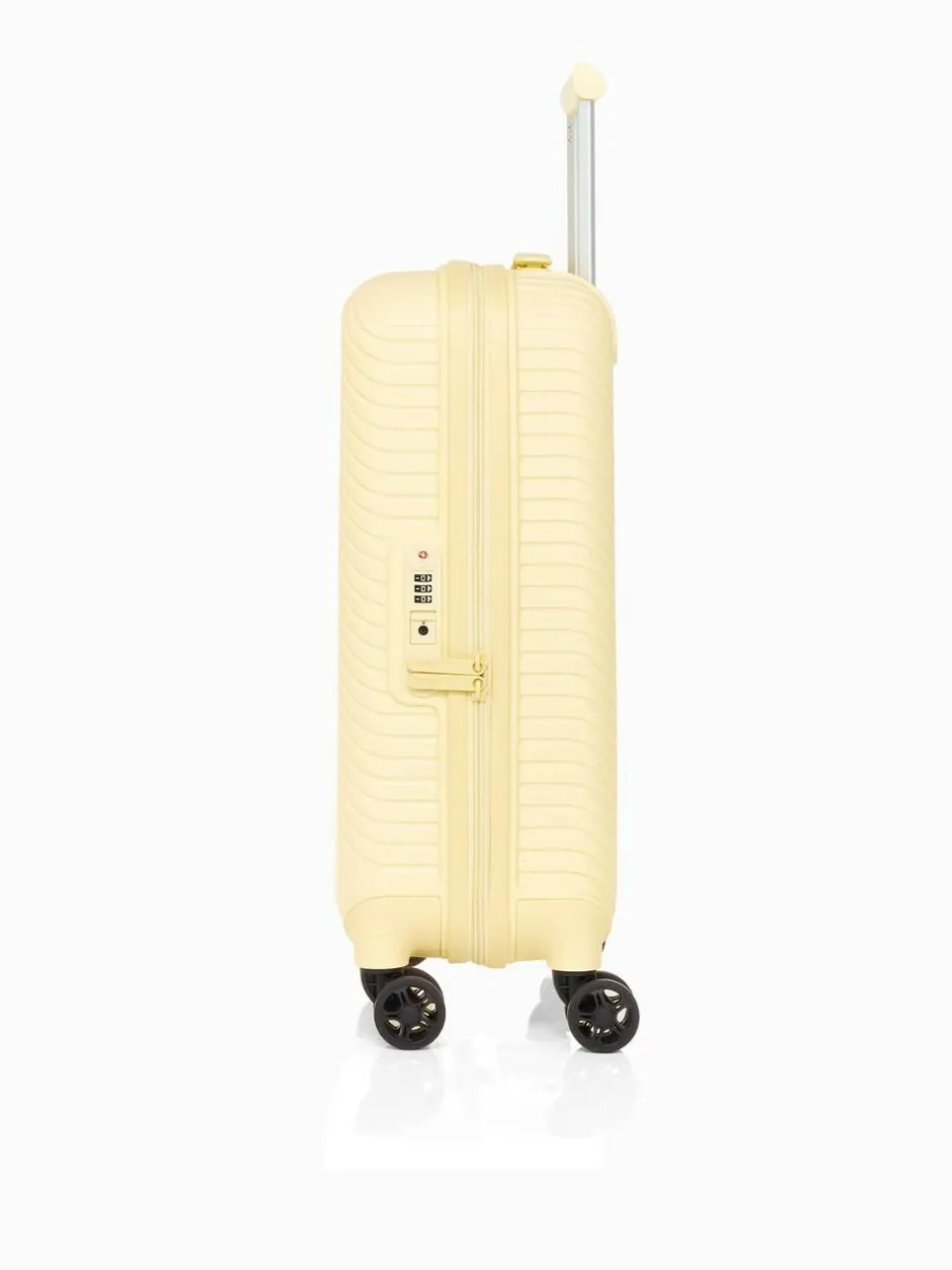 Nere BONDI 56CM Expandable Suitcase Yellow