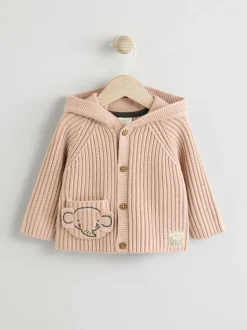 Next Neutral 100% Cotton Cardigan (0mths-2yrs)