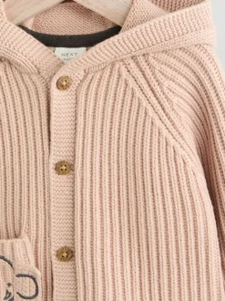 Next Neutral 100% Cotton Cardigan (0mths-2yrs)