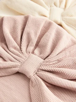 Next 2 Pack Baby Turbans (0-18mths) Neutral