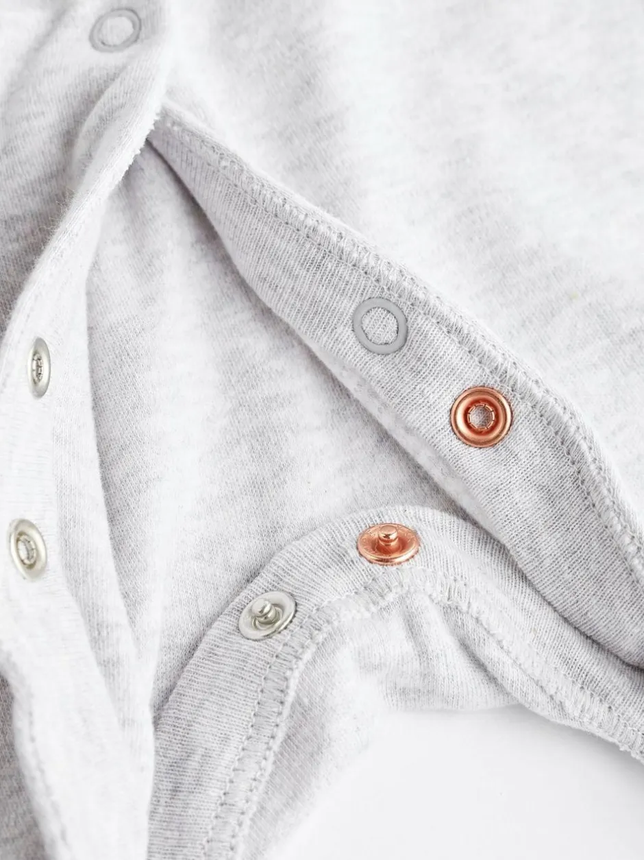 Next Neutral Baby 100% Cotton Sleepsuits 3 Pack (0-2yrs) Sale