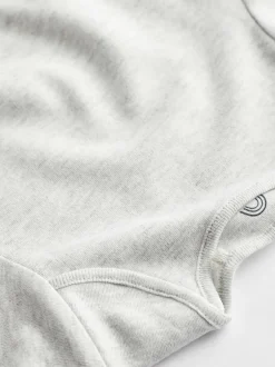 Next Neutral Baby Essential Long Sleeve Bodysuits 5 Pack Hot