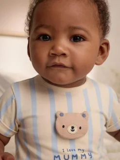 Next Baby Jersey Romper Neutral Hot