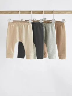 Next Neutral Baby Leggings 4 Pack (0mths-2yrs)