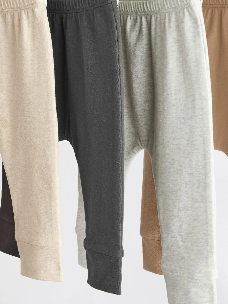 Next Neutral Baby Leggings 4 Pack (0mths-2yrs)