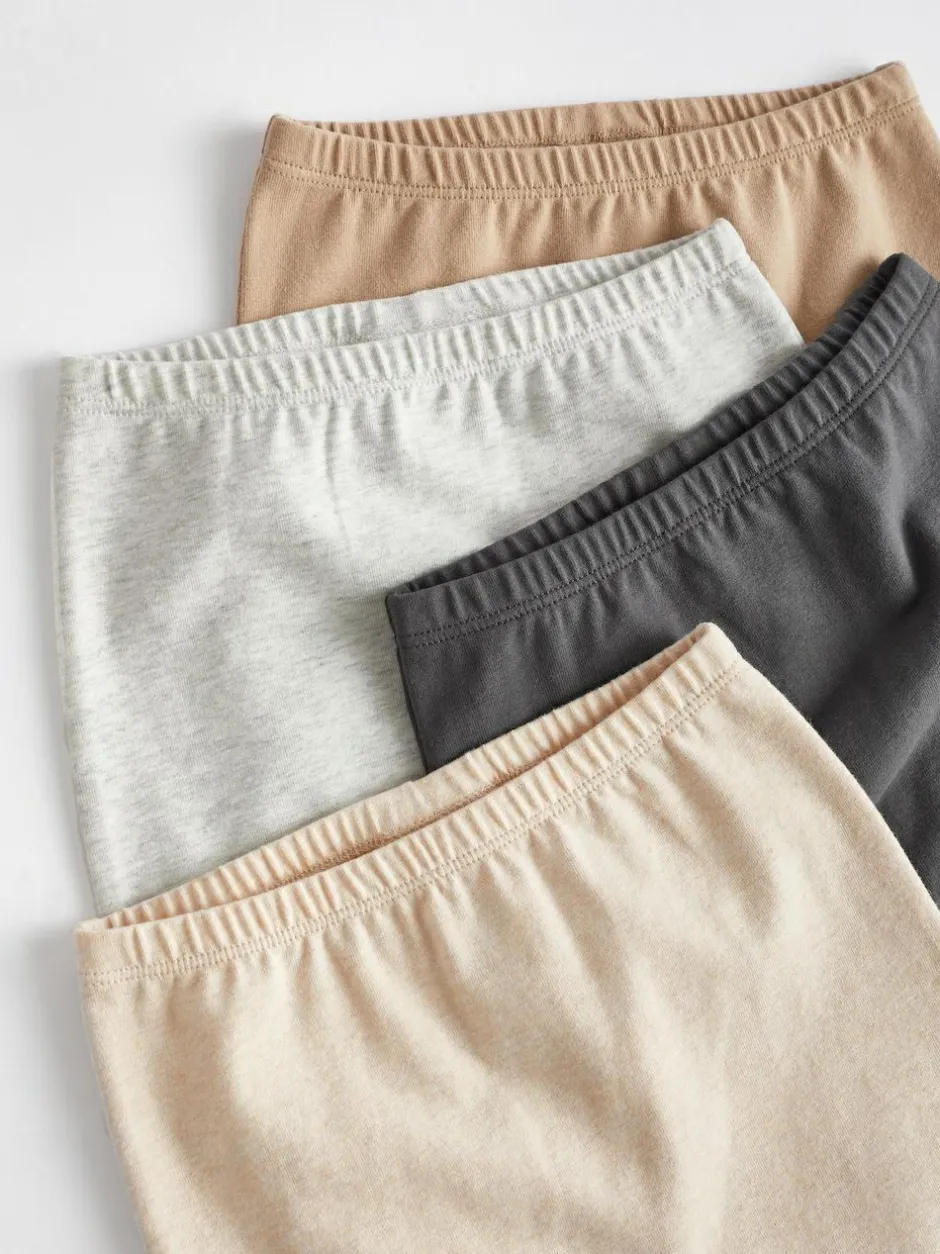 Next Neutral Baby Leggings 4 Pack (0mths-2yrs)