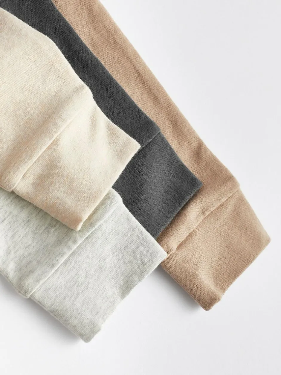 Next Neutral Baby Leggings 4 Pack (0mths-2yrs)