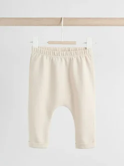 Next Neutral Bear Baby 100% Cotton Leggings 2 Pack (0mths-2yrs)