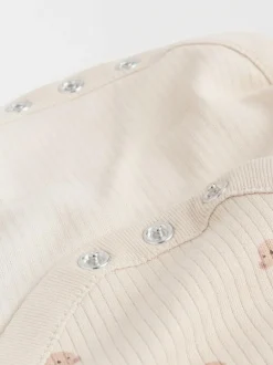 Next Baby Long Sleeve Bodysuits 5 Pack Neutral Bear