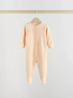 Next Neutral Bear Character Sleepsuits 5 Pack (0mths-2yrs) Clearance