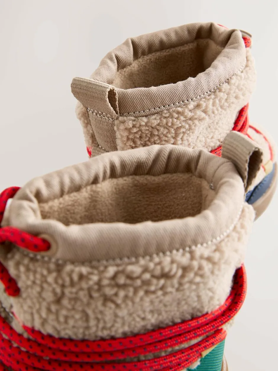 Next Neutral Borg Bungee Pull On Boots Clearance