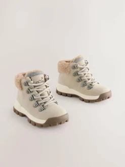 Next Thermal Thinsulate™ Lined Hiker Boots Neutral Borg Best