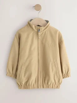 Next Neutral Collared Coach Jacket (3mths-7yrs) New