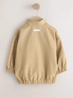Next Neutral Collared Coach Jacket (3mths-7yrs) New