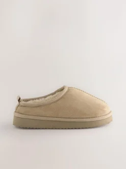 Next Neutral Cosy Mule Slippers Outlet