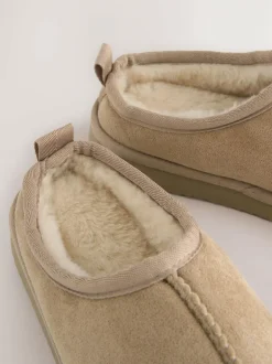 Next Neutral Cosy Mule Slippers Outlet