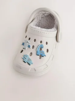 Next Slipper Clogs Neutral Dinosaur