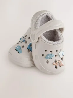 Next Slipper Clogs Neutral Dinosaur