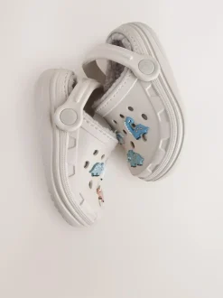 Next Slipper Clogs Neutral Dinosaur